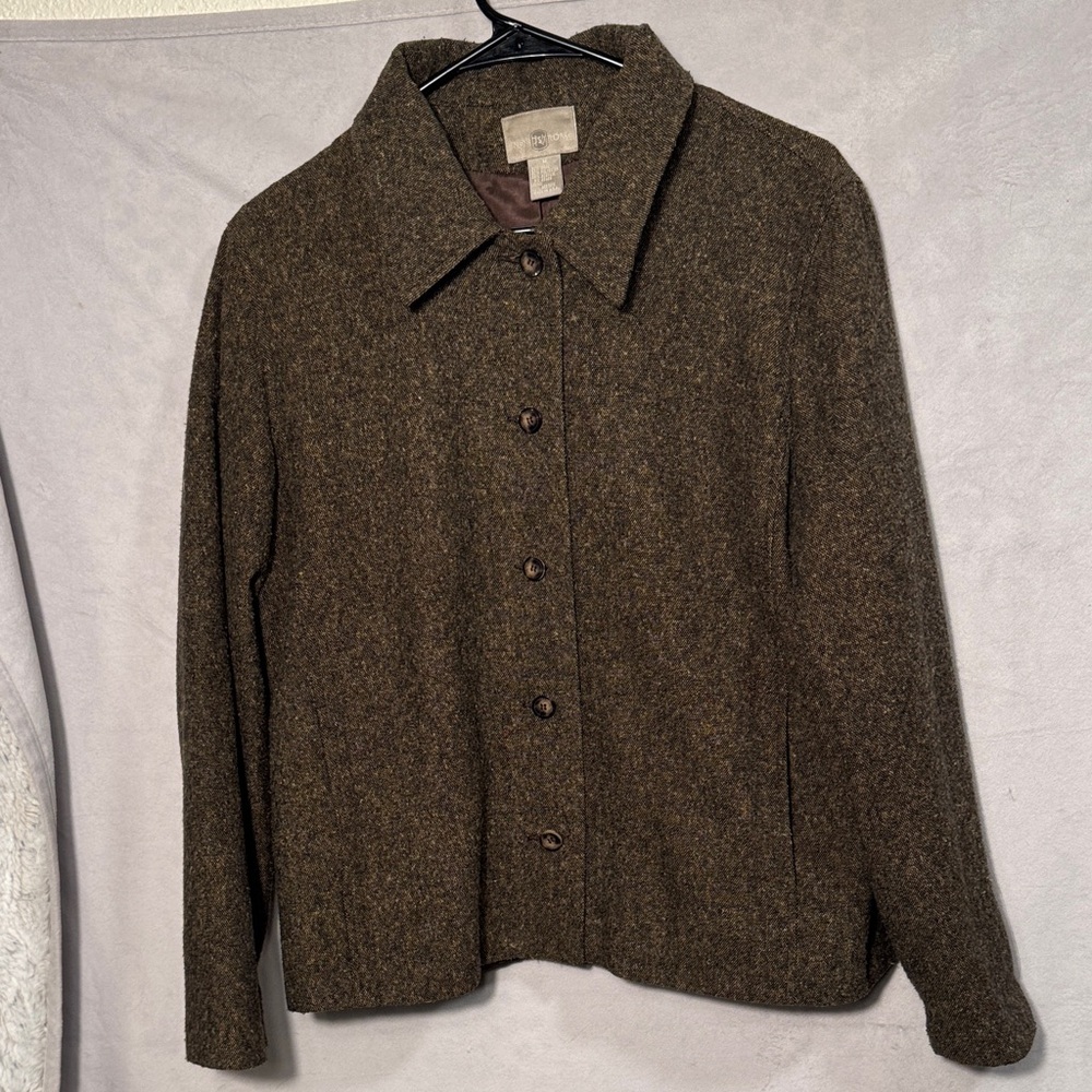 Nordstrom Tweed Wool Blend Jacket